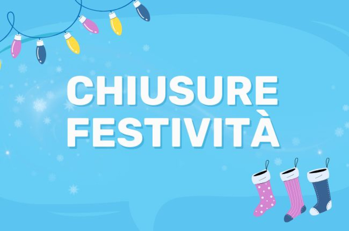 Chiusure Festività - Sedi Aquaemotion