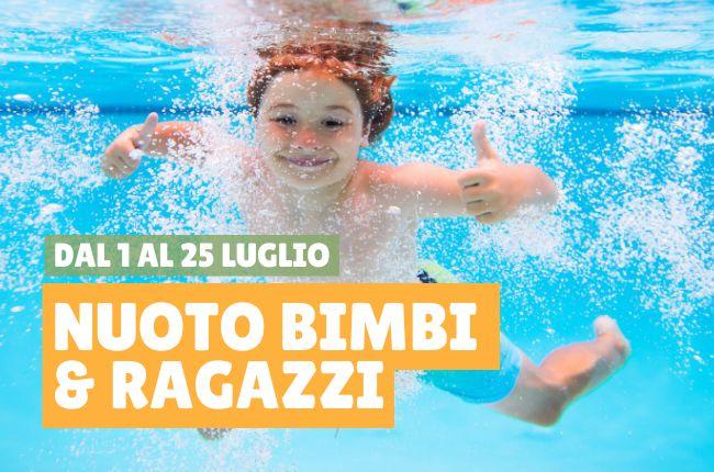Nuoto Bimbi e Ragazzi Luglio - Sede Terme