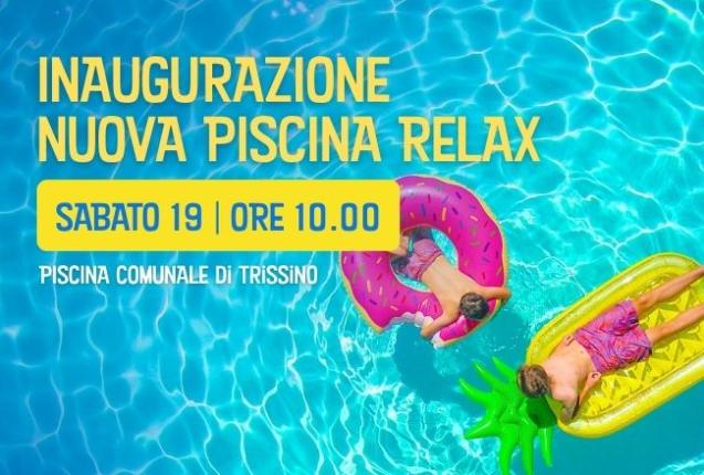 19/07 Inaugurazione Nuova Vasca Relax a Trissino!