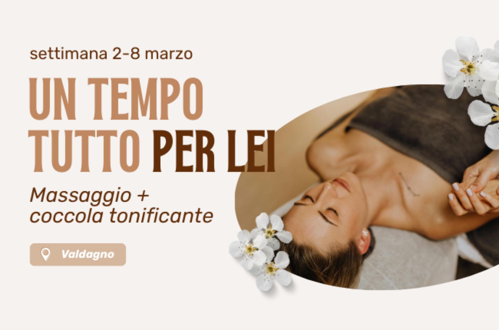 Un tempo tutto per lei | Massaggio Festa della Donna 