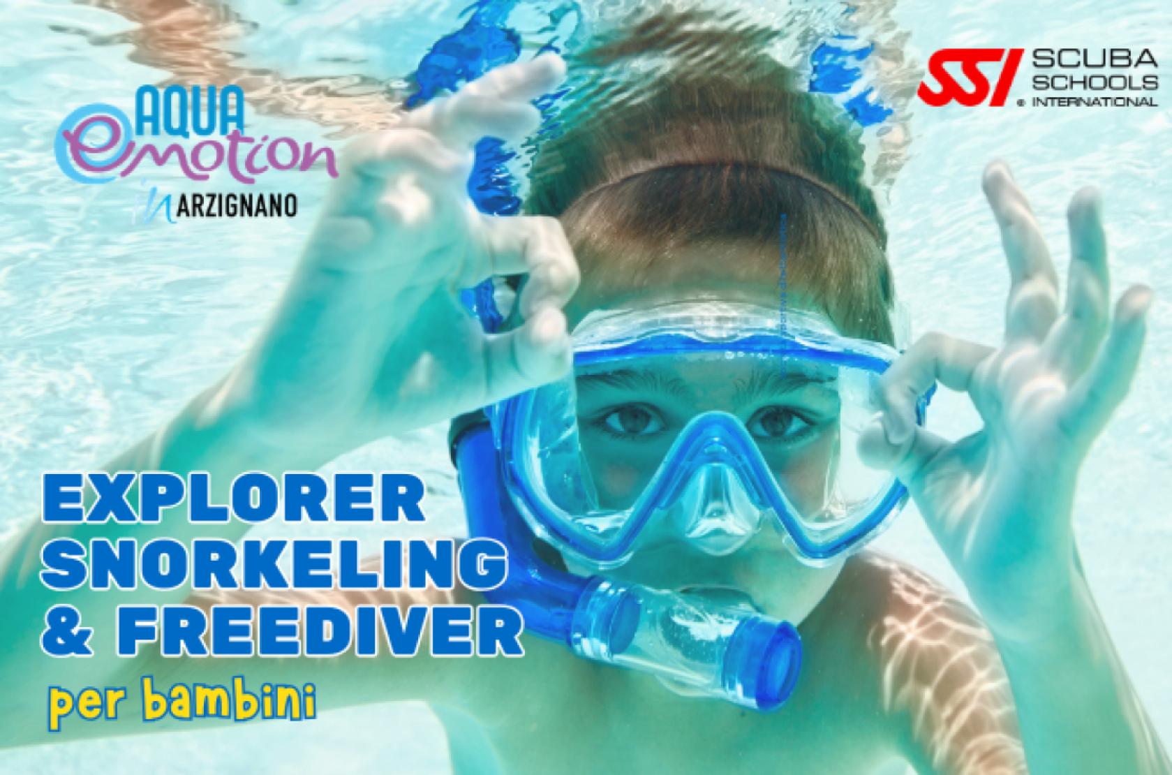 Explorer Snorkeling & Freediver per bambini