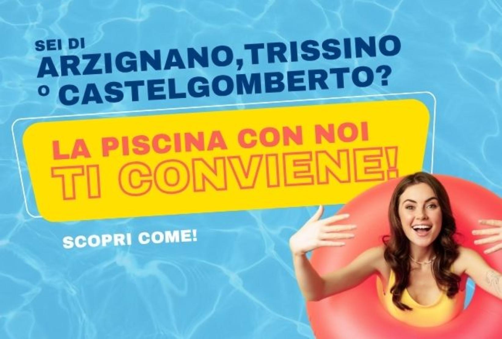 Sei residente ad Arzignano, Trissino o Castelgomberto?