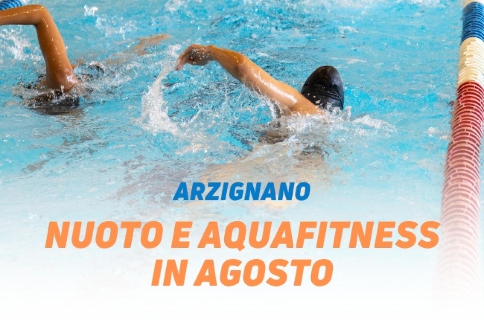 Corsi di nuoto e aquafitness in agosto | Arzignano
