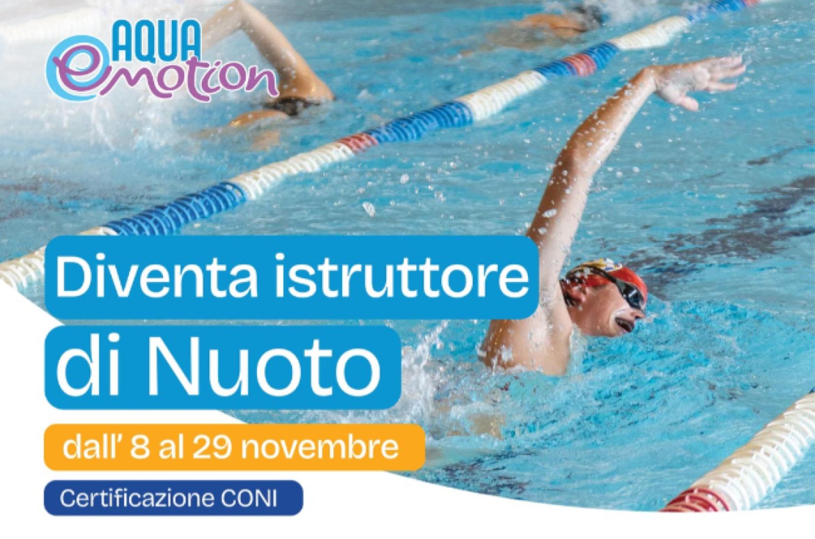 Diventa Istruttore di Nuoto: parte l'Academy Aquaemotion 2026!