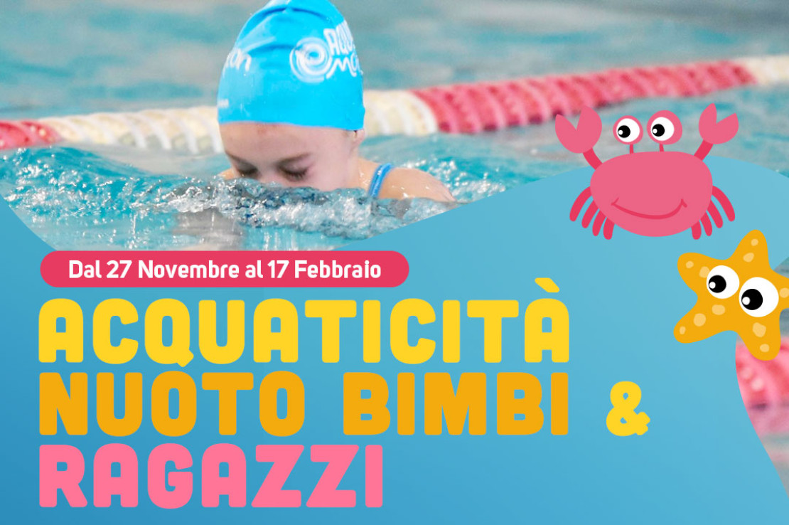 Acquaticità, Nuoto Bimbi e Nuoto Ragazzi ad Abano Terme