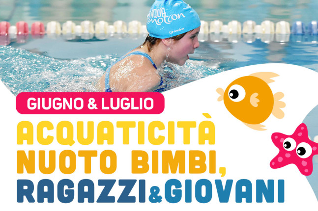 Corsi di nuoto giugno e luglio a Valdagno