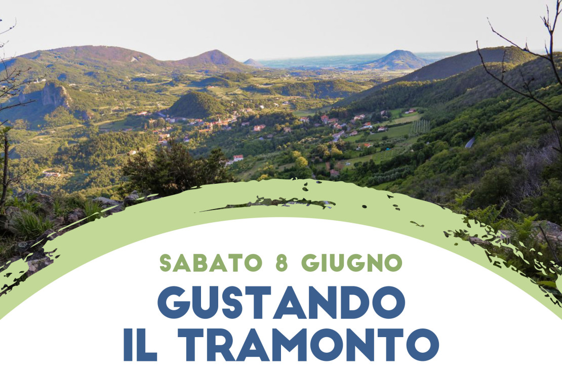 8.06 Gustando il tramonto: Camminata semi notturna sui Colli Euganei